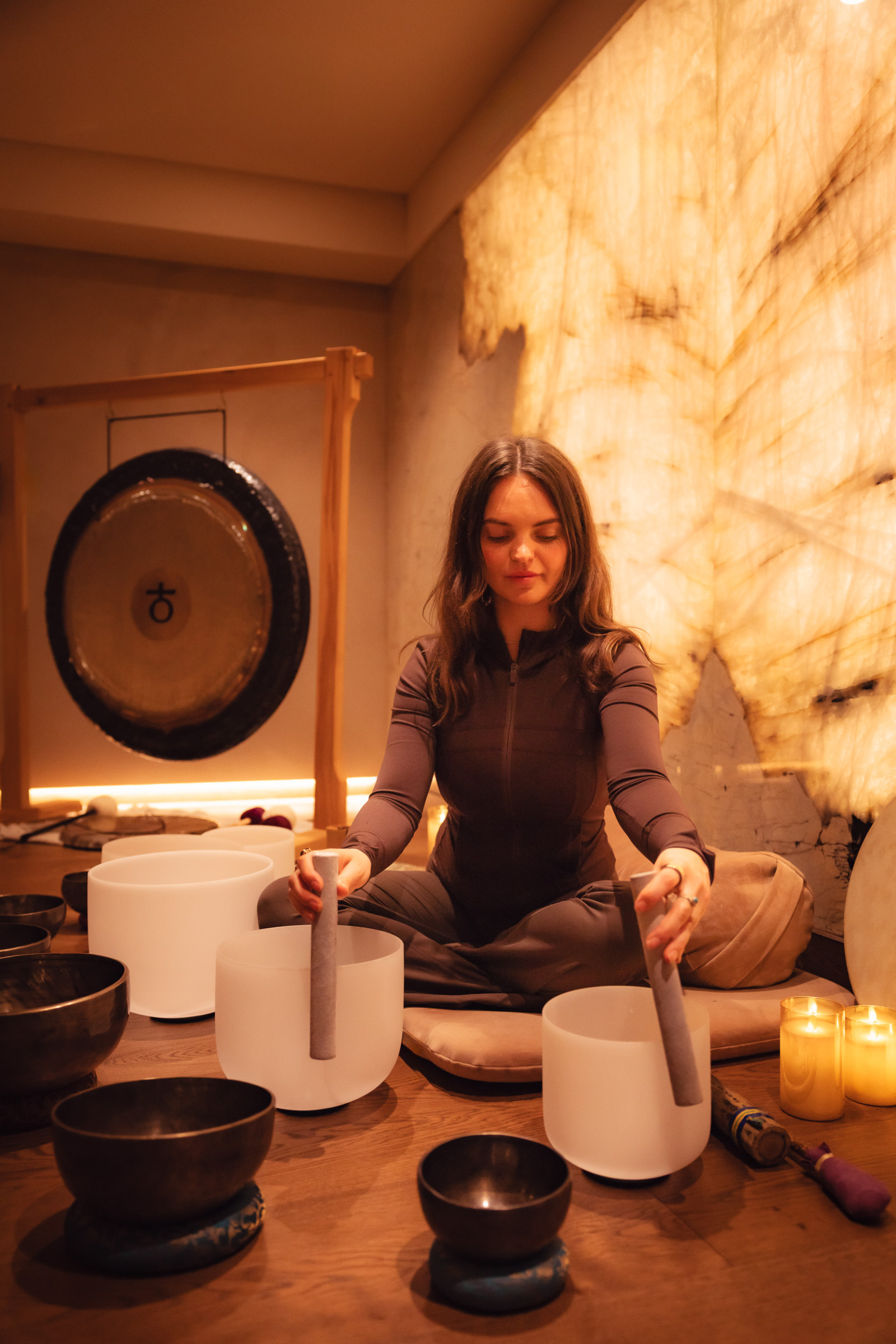 Bracken Roots, guided sound journey facilitator at The Sanctuary in Shoreditch