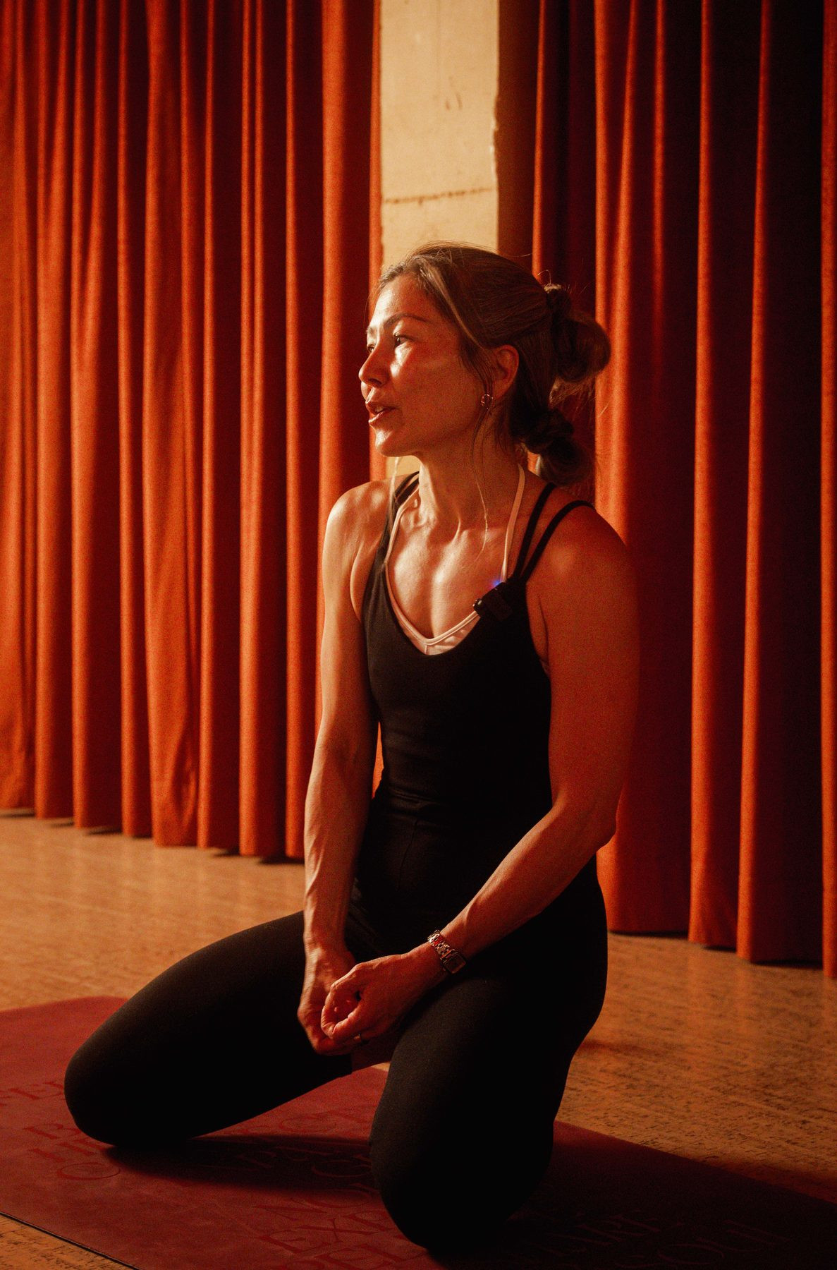 Hot yoga in the infrared studio at AndSoul Sanctuary, Shoreditch