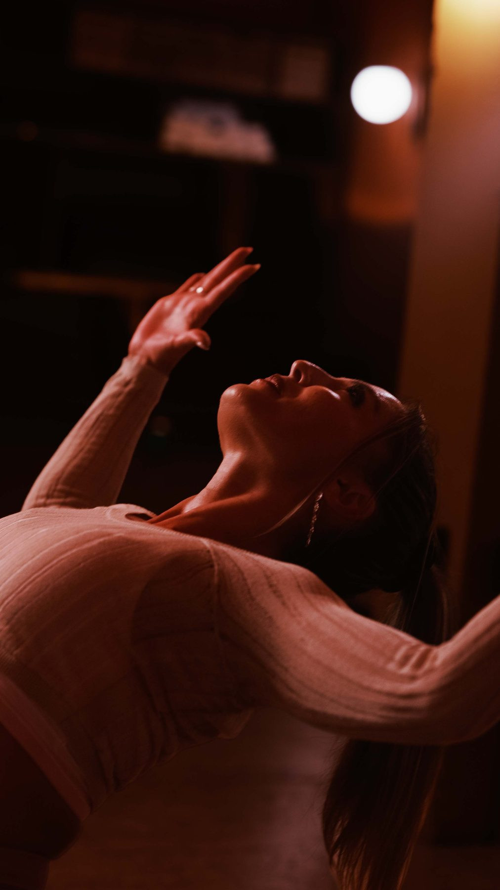 Power yoga backbend at AndSoul Sanctuary in Shoreditch